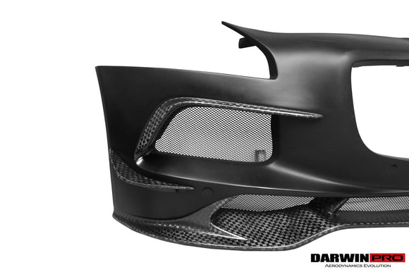 DarwinPRO Aerodynamics DarwinPRO 2010-2015 Mercedes Benz W197 SLS AMG BKSS Style Front Bumper