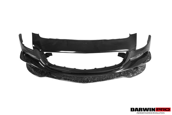 DarwinPRO Aerodynamics DarwinPRO 2010-2015 Mercedes Benz W197 SLS AMG BKSS Style Front Bumper