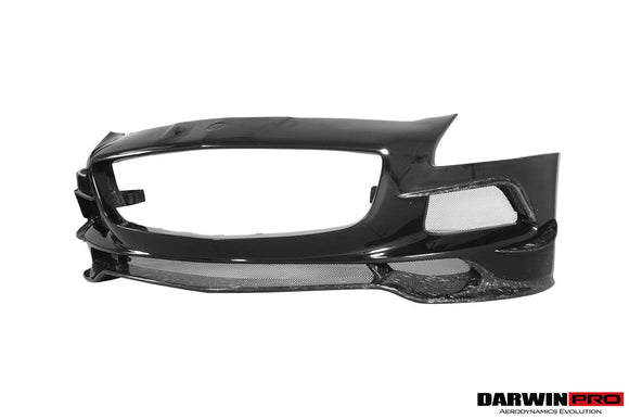 DarwinPRO Aerodynamics DarwinPRO 2010-2015 Mercedes Benz W197 SLS AMG BKSS Style Front Bumper