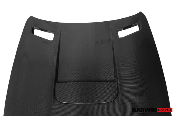 DarwinPRO Aerodynamics DarwinPRO 2010-2015 Mercedes Benz W197 SLS AMG BKSS Style Carbon Fiber Hood