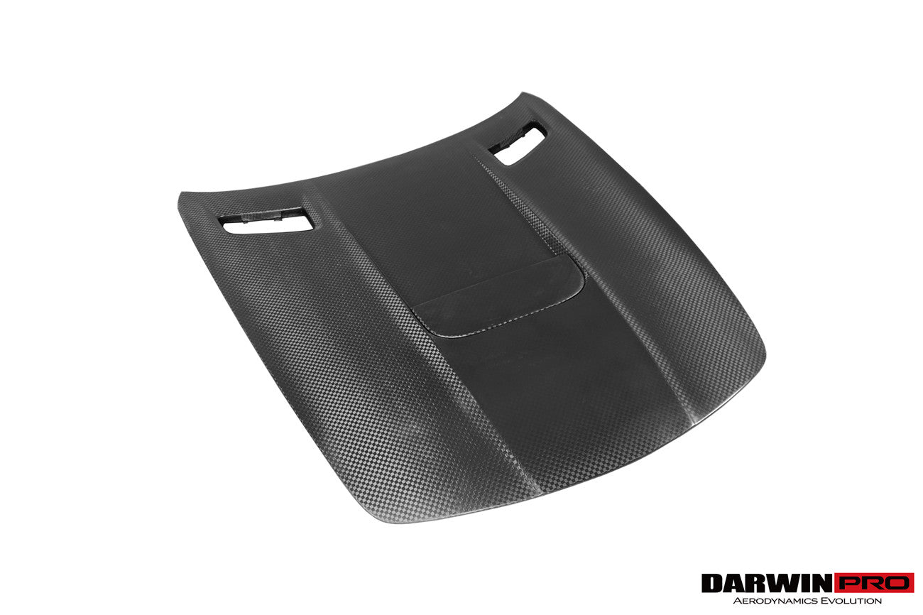 DarwinPRO Aerodynamics DarwinPRO 2010-2015 Mercedes Benz W197 SLS AMG BKSS Style Carbon Fiber Hood