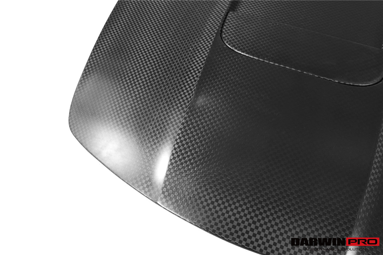 DarwinPRO Aerodynamics DarwinPRO 2010-2015 Mercedes Benz W197 SLS AMG BKSS Style Carbon Fiber Hood