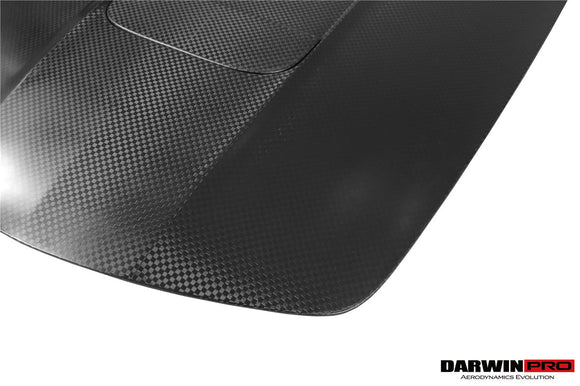 DarwinPRO Aerodynamics DarwinPRO 2010-2015 Mercedes Benz W197 SLS AMG BKSS Style Carbon Fiber Hood