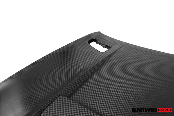 DarwinPRO Aerodynamics DarwinPRO 2010-2015 Mercedes Benz W197 SLS AMG BKSS Style Carbon Fiber Hood