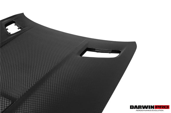 DarwinPRO Aerodynamics DarwinPRO 2010-2015 Mercedes Benz W197 SLS AMG BKSS Style Carbon Fiber Hood