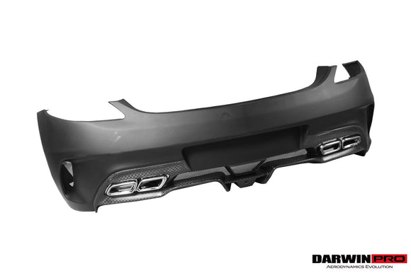 DarwinPRO Aerodynamics DarwinPRO 2010-2015 Mercedes Benz W197 SLS AMG BKSS Style Rear Bumper