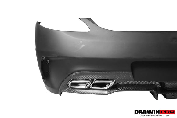 DarwinPRO Aerodynamics DarwinPRO 2010-2015 Mercedes Benz W197 SLS AMG BKSS Style Rear Bumper