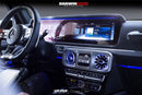 2019-2023 Mercedes Benz W464 G550 G63 AMG G-Class Dry Carbon Fiber Screen Surround Panel Replacement-3
