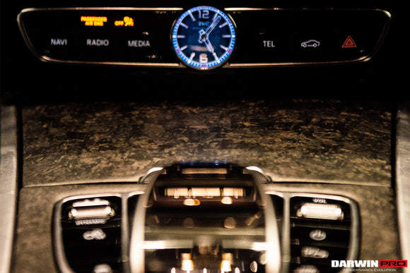 2019-2023 Mercedes Benz W464 G550 G63AMG G-Class Dry Carbon Fiber Center Console Replacement