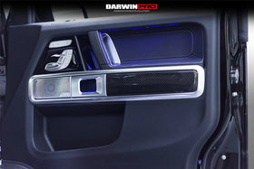 2019-2023 Mercedes Benz W464 G550 G63 AMG G-Class Dry Carbon Fiber Door Patch Replacement