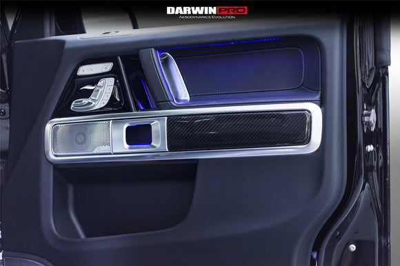 2019-2023 Mercedes Benz W464 G550 G63 AMG G-Class Dry Carbon Fiber Door Patch Replacement