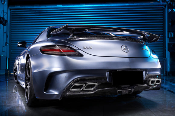 DarwinPRO Aerodynamics DarwinPRO 2010-2015 Mercedes Benz W197 SLS AMG BKSS Style Rear Bumper