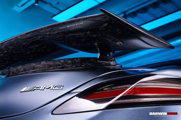 DarwinPRO Aerodynamics DarwinPRO 2010-2015 Mercedes Benz W197 SLS AMG BKSS Style Carbon Fiber Trunk Spoiler