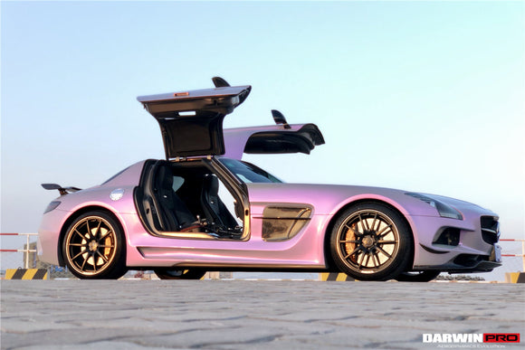 DarwinPRO Aerodynamics DarwinPRO 2010-2015 Mercedes Benz W197 SLS AMG BKSS Style Front Bumper