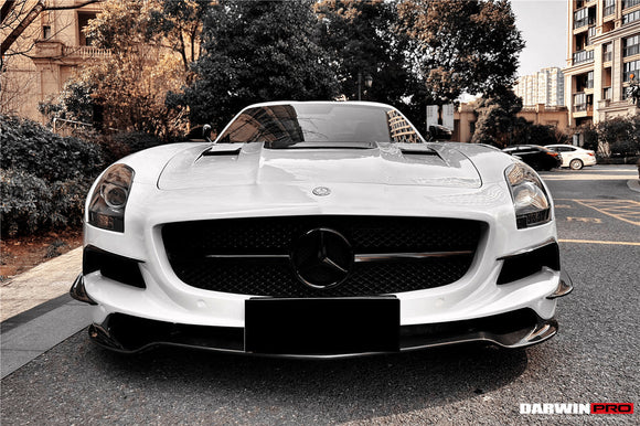 DarwinPRO Aerodynamics 2010-2015 Mercedes Benz W197 SLS AMG IMP Performance Carbon Fiber Hood