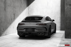 DarwinPRO 2019-2024 Mercedes Benz AMG GT50 GT53 GT43 4Door Coupe X290 IMP Performance Rear Diffuser With Exhaust tips