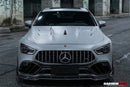 DarwinPRO 2019-2024 Mercedes Benz AMG GT50 GT53 GT43 4Door Coupe X290 IMP Performance Carbon Fiber Front Bumper Lip Splitter-14
