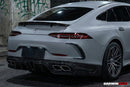 DarwinPRO 2019-2024 Mercedes Benz AMG GT50 GT53 GT43 4Door Coupe X290 IMP Performance Rear Diffuser With Exhaust tips-16
