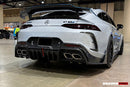 DarwinPRO 2019-2024 Mercedes Benz AMG GT50 GT53 GT43 GT63 GT63S 4Door Coupe X290 IMP Ver.2 Design Part Carbon Fiber Rear Bumper-22