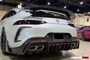 DarwinPRO 2019-2024 Mercedes Benz AMG GT50 GT53 GT43 GT63 GT63S 4Door Coupe X290 IMP Ver.2 Design Part Carbon Fiber Rear Bumper-20