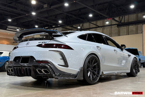 DarwinPRO 2019-2024 Mercedes Benz AMG GT50 GT53 GT43 GT63 GT63S 4Door Coupe X290 IMP Ver.2 Design Part Carbon Fiber Rear Bumper