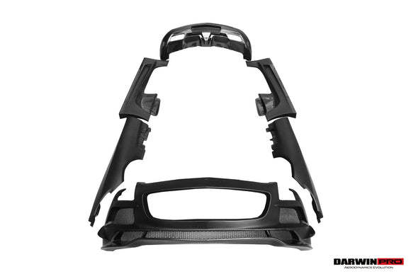 DarwinPRO Aerodynamics DarwinPRO 2010-2015 Mercedes Benz W197 SLS AMG BKSS Style Full Body Kit