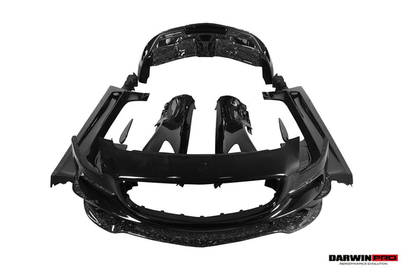 DarwinPRO Aerodynamics DarwinPRO 2010-2015 Mercedes Benz W197 SLS AMG BKSS Style Full Body Kit