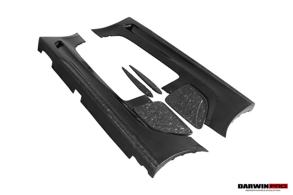 DarwinPRO Aerodynamics DarwinPRO 2010-2015 Mercedes Benz W197 SLS AMG BKSS Style Full Body Kit