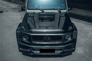 2019-2025 Mercedes Benz W464 | W465 G Wagon IMP Performance Partial Carbon Fiber Hood | Fits G500, G550, G63 AMG - 0