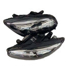 Pair of Mercedes-AMG GT facelift-style LED headlight assemblies