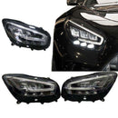 Mercedes-AMG GT C190 and R190 facelift-style LED headlight conversion kit