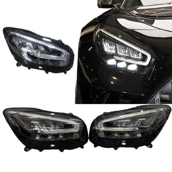 Mercedes-AMG GT C190 and R190 facelift-style LED headlight conversion kit