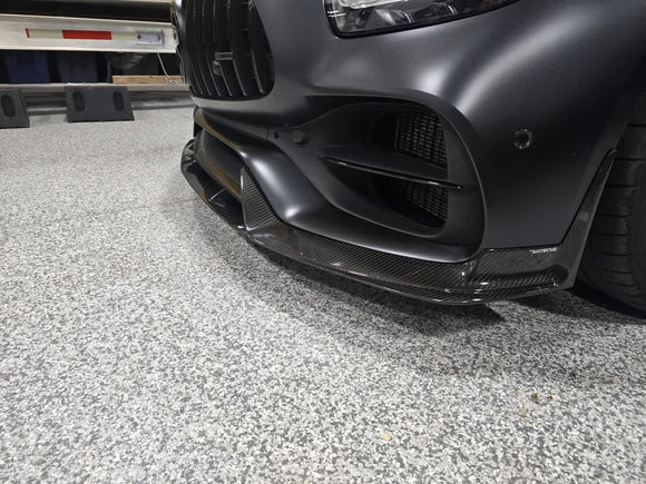 Paktechz Carbon Fiber Front Lip Ver.1 for Mercedes benz AMG GT/GTS/GTC C190 2018-2021