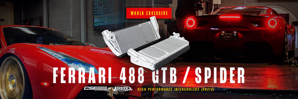 CSF Intercooler System for Ferrari 488 / Pista / F8