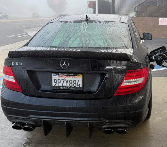 Carbon Fiber Big Fin Diffuser C63 ( Sedan / Coupe )