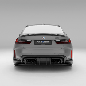 BMW M2 G87 / M3 G80 G81 / M4 G82 Stainless Steel Tailpipe-Black