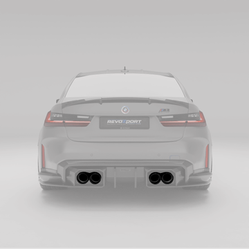 BMW M2 G87 / M3 G80 G81 / M4 G82 Stainless Steel Tailpipe-Black - 0