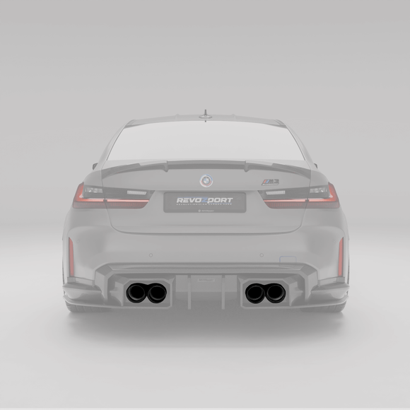 BMW M2 G87 / M3 G80 G81 / M4 G82 Stainless Steel Tailpipe-Black