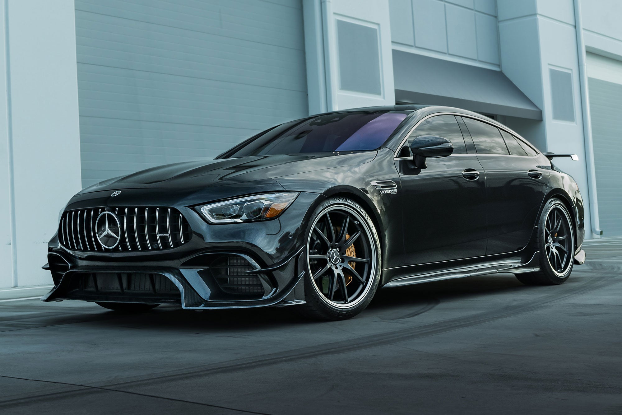 RENNtech | X290 | AMG GT63 | Canards | Carbon Fiber | Gloss Finish
