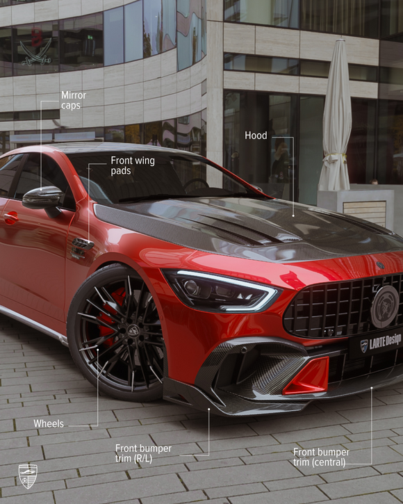 AMG GT 4 Door Larte Design Body Kit GT53/63