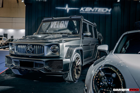 2019-2023 Mercedes Benz W464 G-Class G Wagon G500 & G550 & G63AMG IMP Performance Partial Carbon Fiber Hood