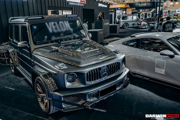 2019-2023 Mercedes Benz W464 G-Class G Wagon G500 & G550 & G63AMG IMP Performance Partial Carbon Fiber Hood