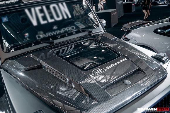 2019-2023 Mercedes Benz W464 G-Class G Wagon G500 & G550 & G63AMG IMP Performance Partial Carbon Fiber Hood