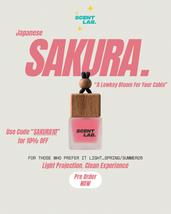SAKURA Automotive Fragrance by Scent Lab – Pre-Order product image