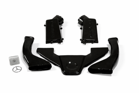 M156 C63 Carbon Fiber Engine Cover Kit - Dry Carbon Mold