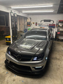 2012-2014 Mercedes Benz W204 C63 AMG IMP Style Carbon Fiber Hood (Darwin Pro)-10