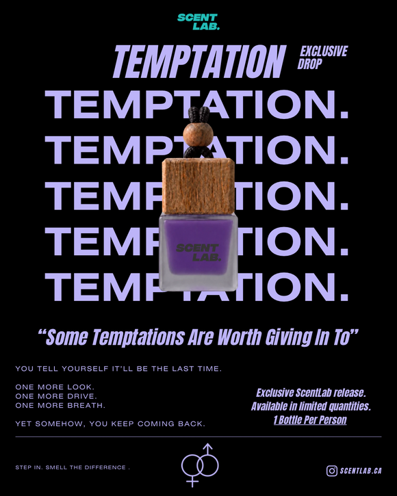 Temptation Exclusive-Drop Automotive Fragrance by Scent Lab product image