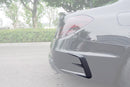 Carbonado 2017-2020 Mercedes Benz S63 W222 Sedan MSY Style Rear Bumper Vents-4