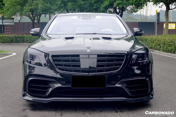 Carbonado 2017-2020 Mercedes Benz S63 W222 Sedan MSY Style Hood