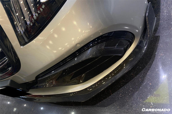 Carbonado 2017-2020 Mercedes Benz S63 W222 Sedan MSY Style Front Bumper Vents